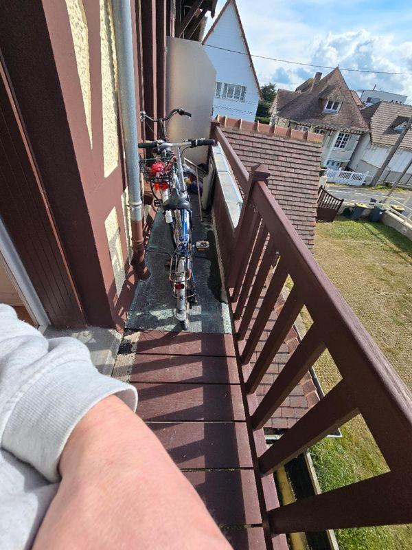 Appartement Front De Mer Vue Mer 3 Personnes + 1 Bebe エルマンヴィル・シュル・メール エクステリア 写真