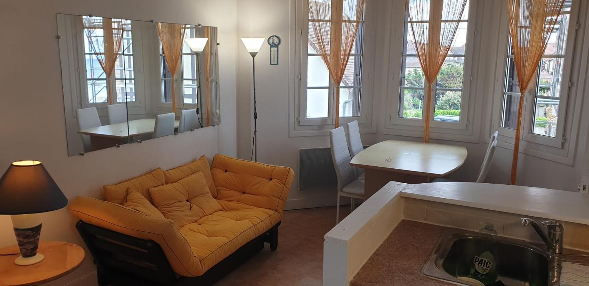 Appartement Front De Mer Vue Mer 3 Personnes + 1 Bebe エルマンヴィル・シュル・メール エクステリア 写真